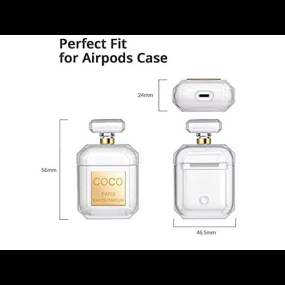 🖤Black Apple AirPods Case ~ fits Apple AirPods 1 & 2 - Picture 8 of 9